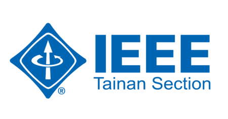 IEEE Tainan Section Logo consisting of the IEEE kite design next to the Letters IEEE and the words "Tainan Section"